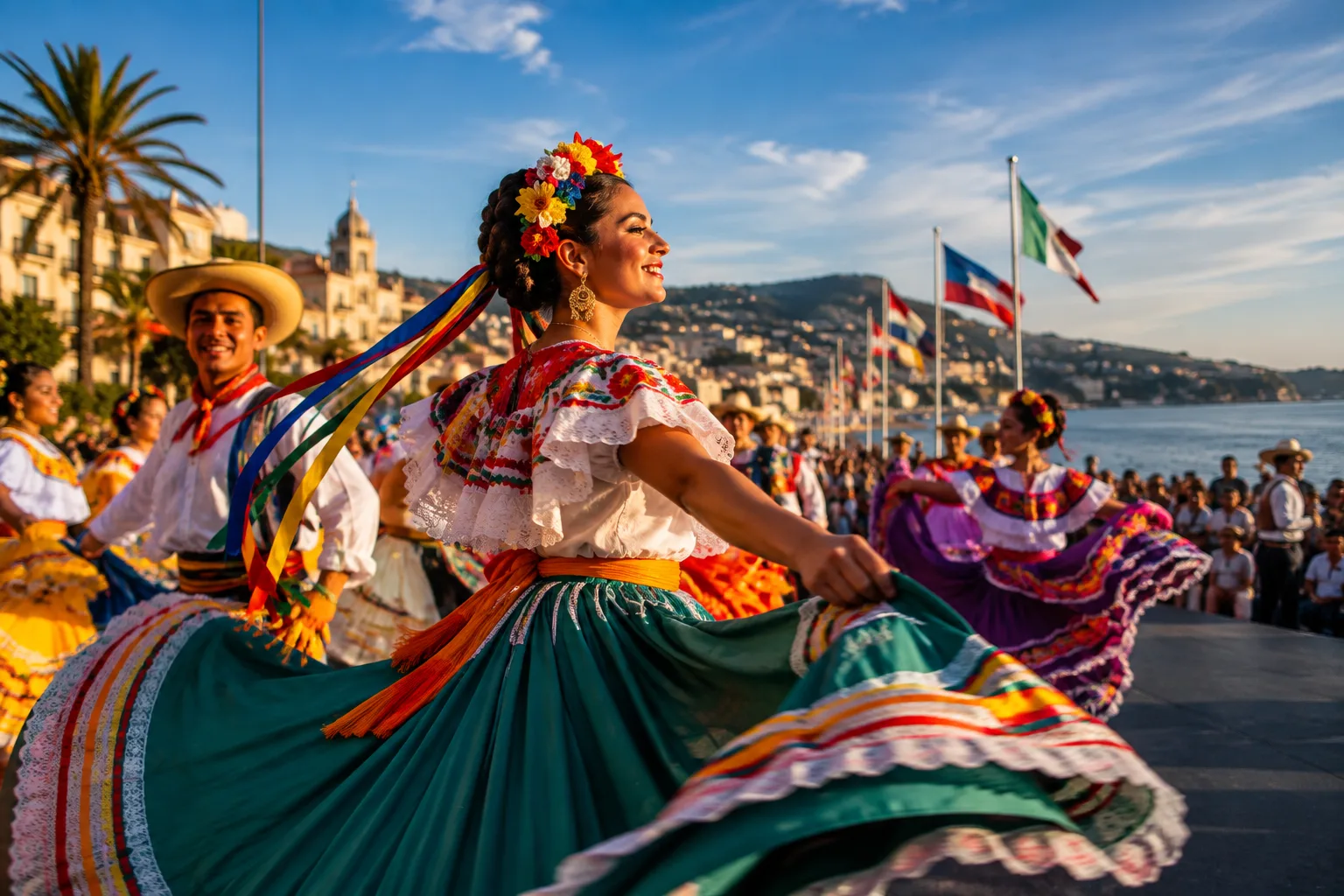 Illustration de projet pour La Farandole – Festival International de Folklore de Nice