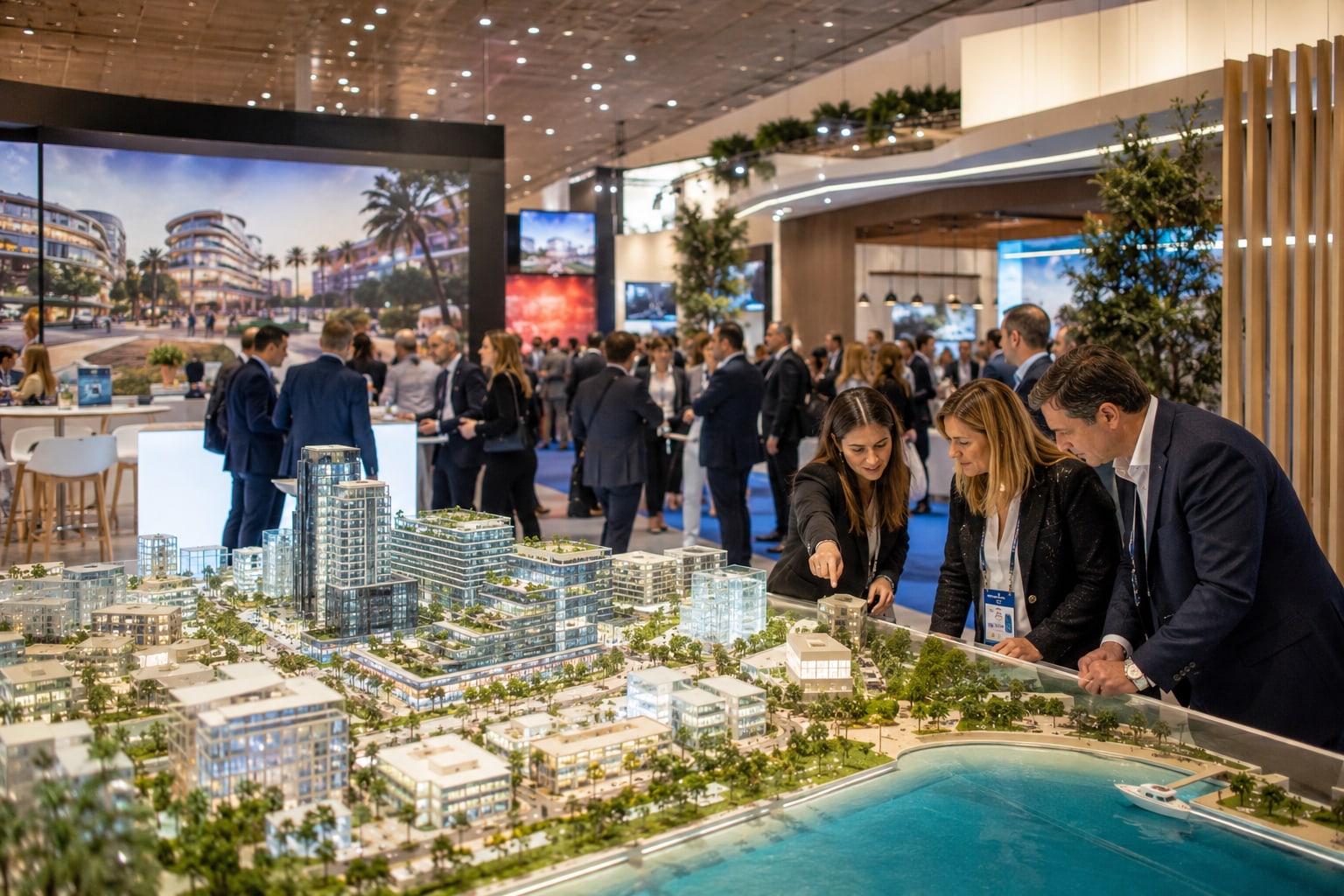 Project illustration for MAPIC Cannes