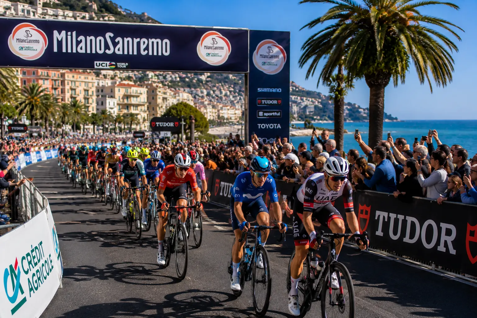 Проєктна ілюстрація для Велогонка Milano-Sanremo