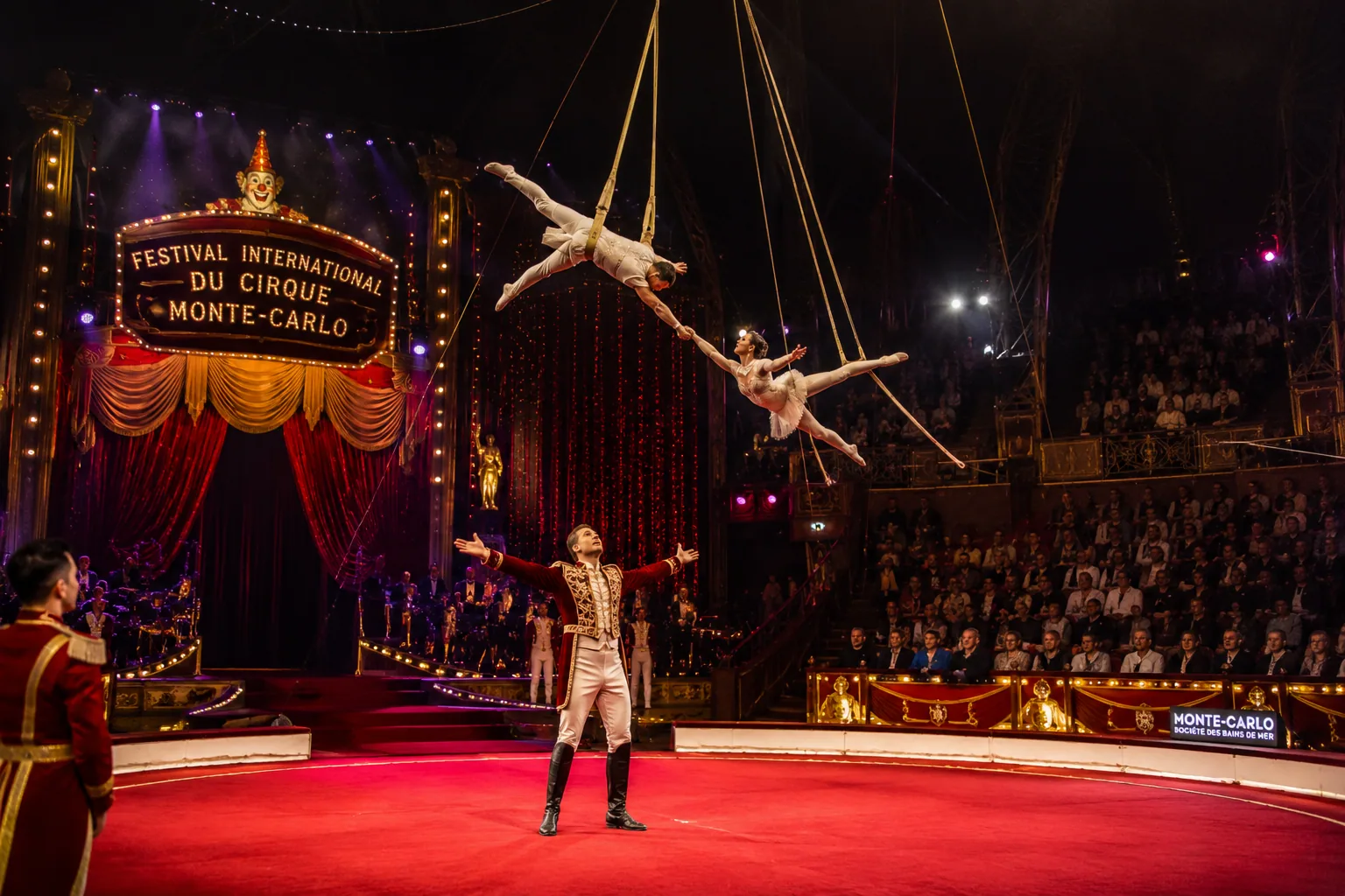 Project illustration for Monte-Carlo International Circus Festival