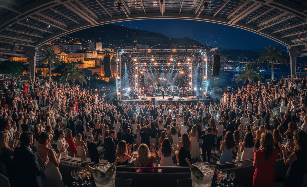 Project illustration for Monte-Carlo Summer Festival