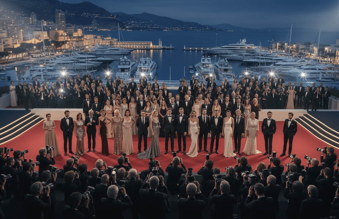 Project illustration for Monte-Carlo Television Festival
