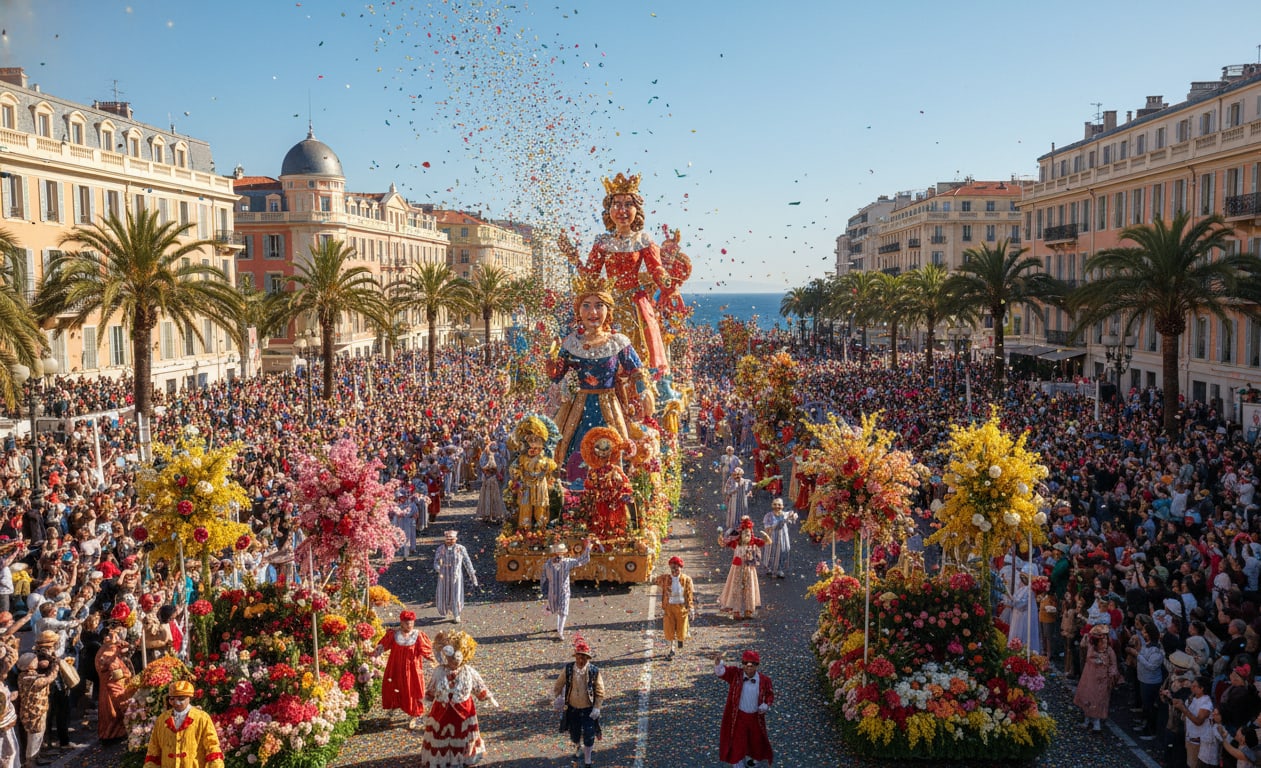 Project illustration for Nice Carnival