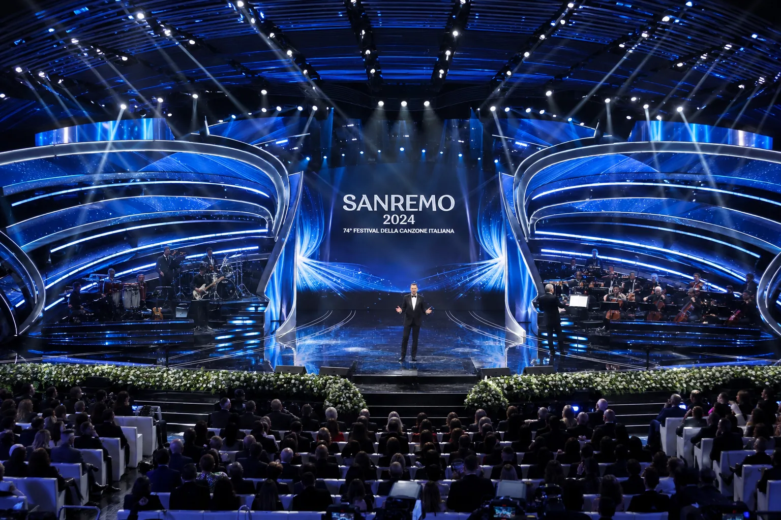 Project illustration for Sanremo Music Festival