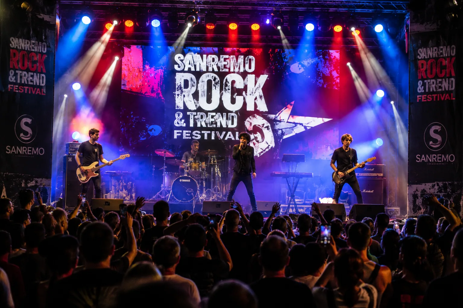 Project illustration for Sanremo Rock & Trend Festival
