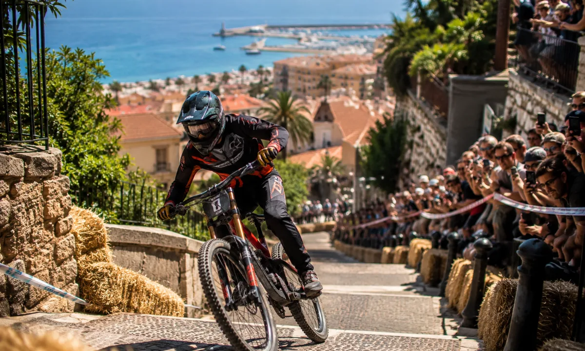 Illustrazione di progetto per Urban Downhill Sanremo