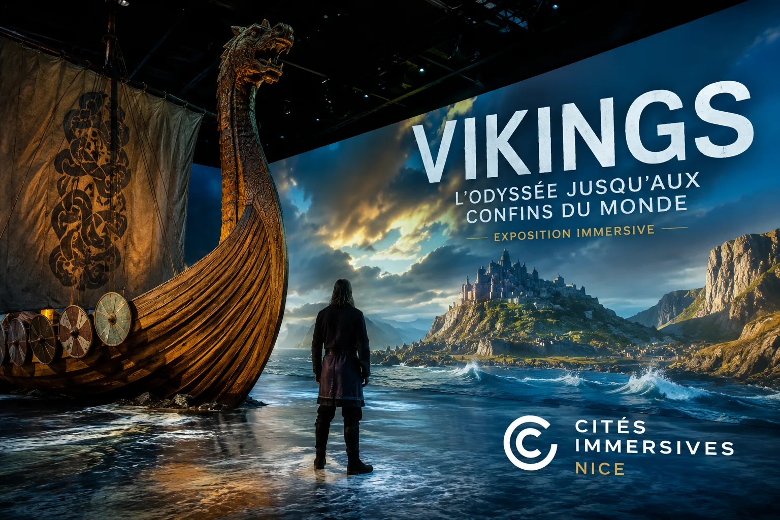 Illustration de projet pour Vikings : L’Odyssée jusqu’aux confins du monde – Cités Immersives