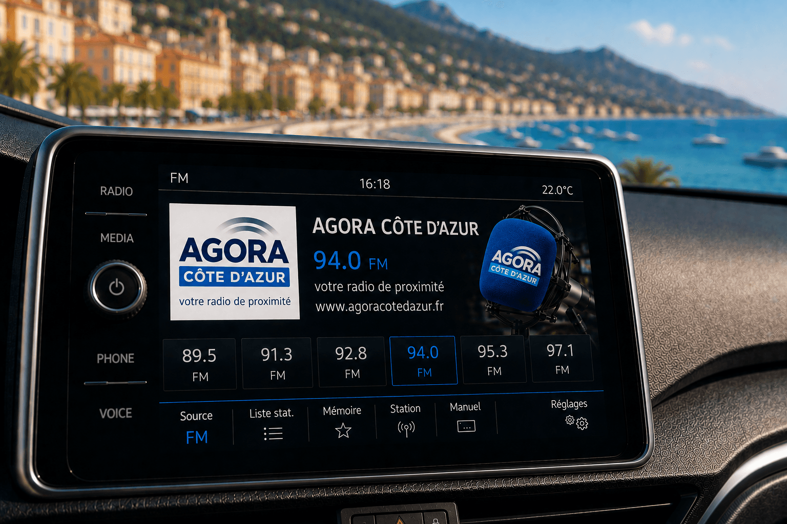Agora Côte d’Azur logo