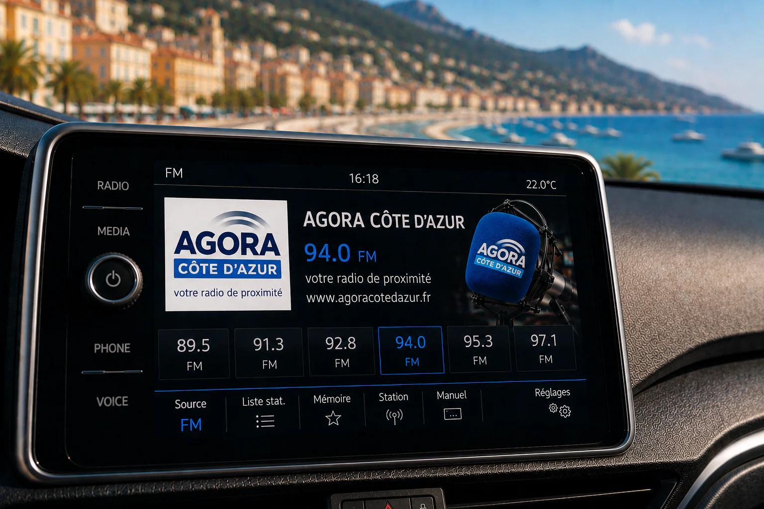 Agora Côte d’Azur logo