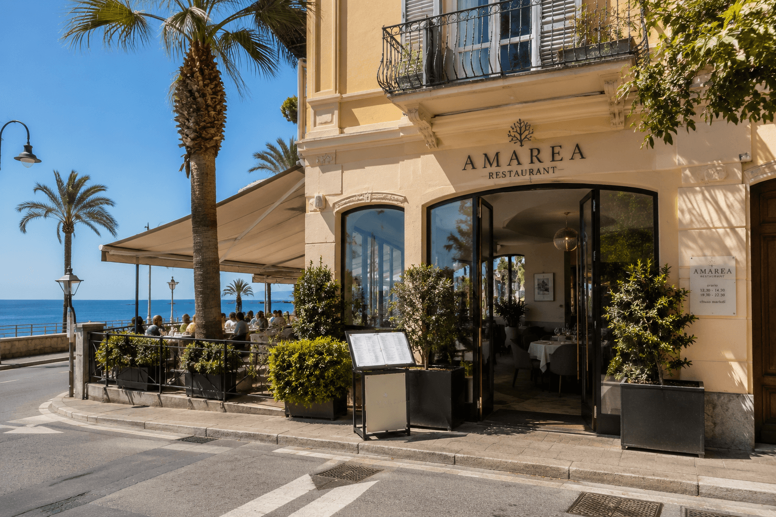 Illustrazione di Amarea a Bordighera