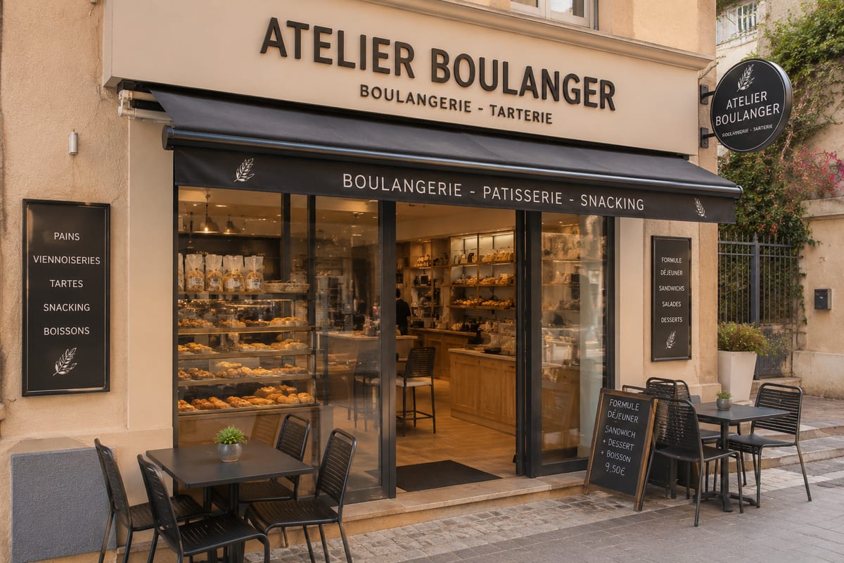 Illustration of Atelier Boulanger in Menton