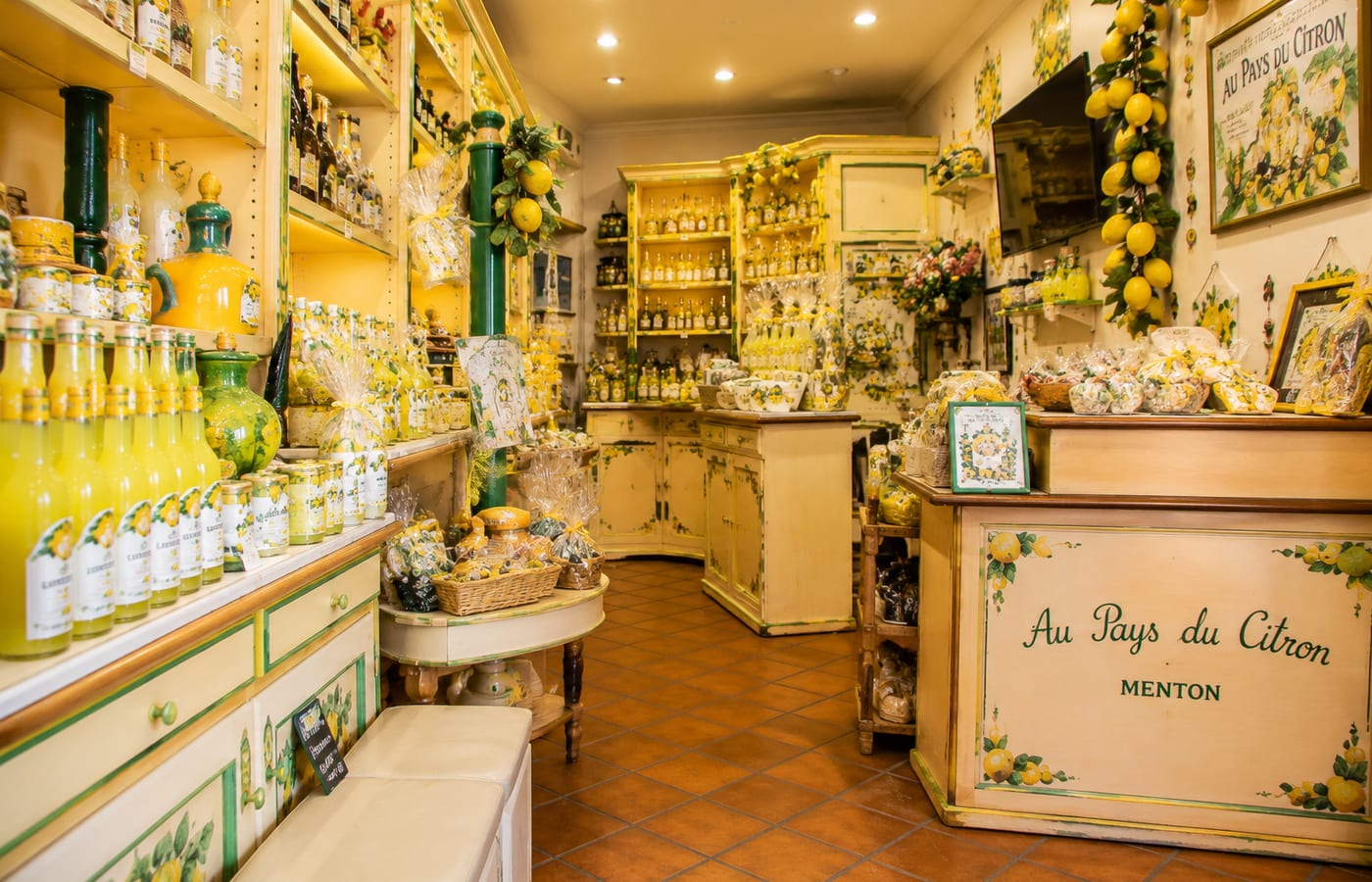 Illustration of Au Pays du Citron in Menton