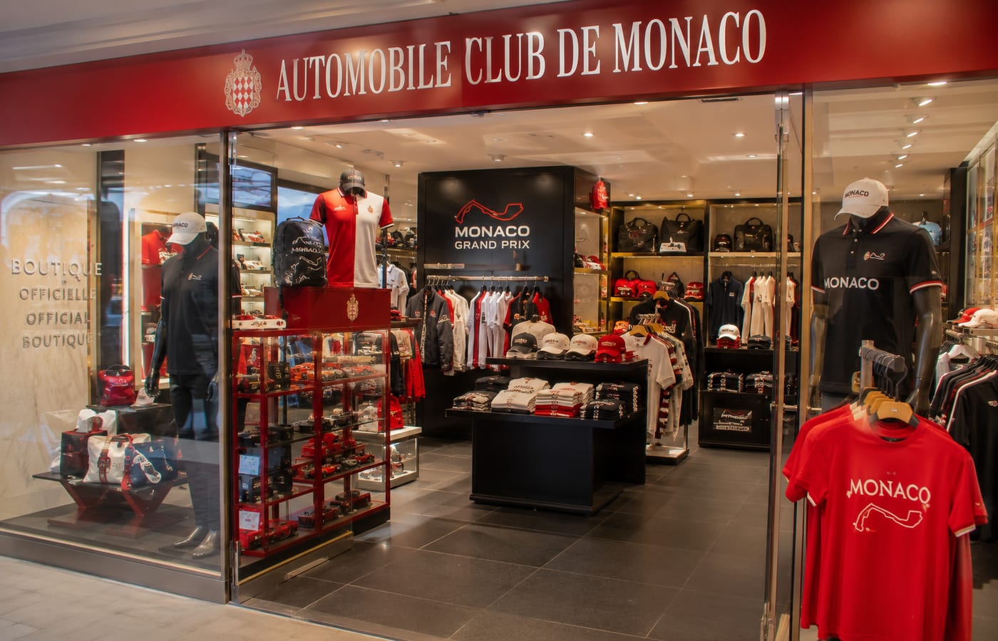 Illustration of the Automobile Club de Monaco boutique