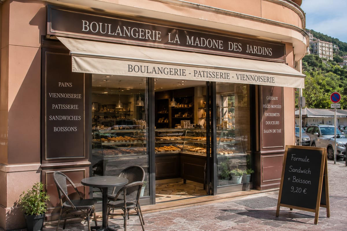 Illustration of Boulangerie La Madone des Jardins in Menton
