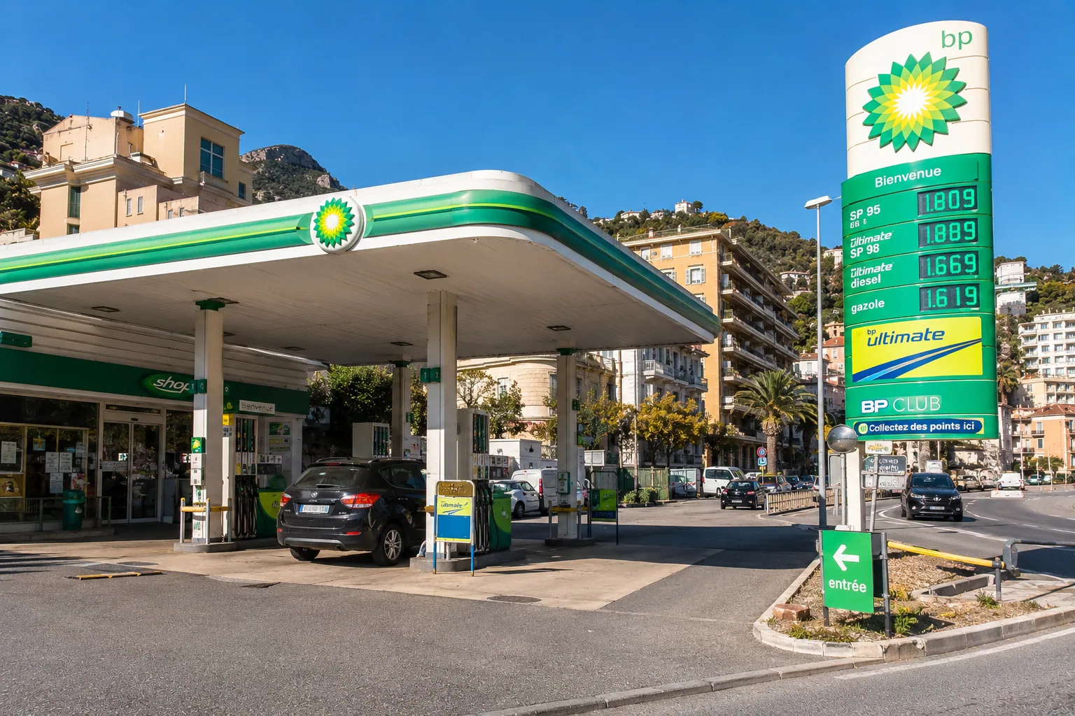 Illustration of BP Menton Union