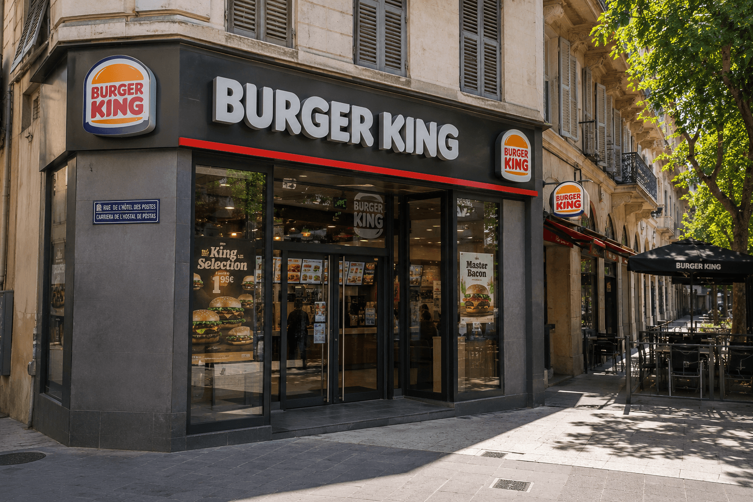 Illustration of Burger King Nice Centre