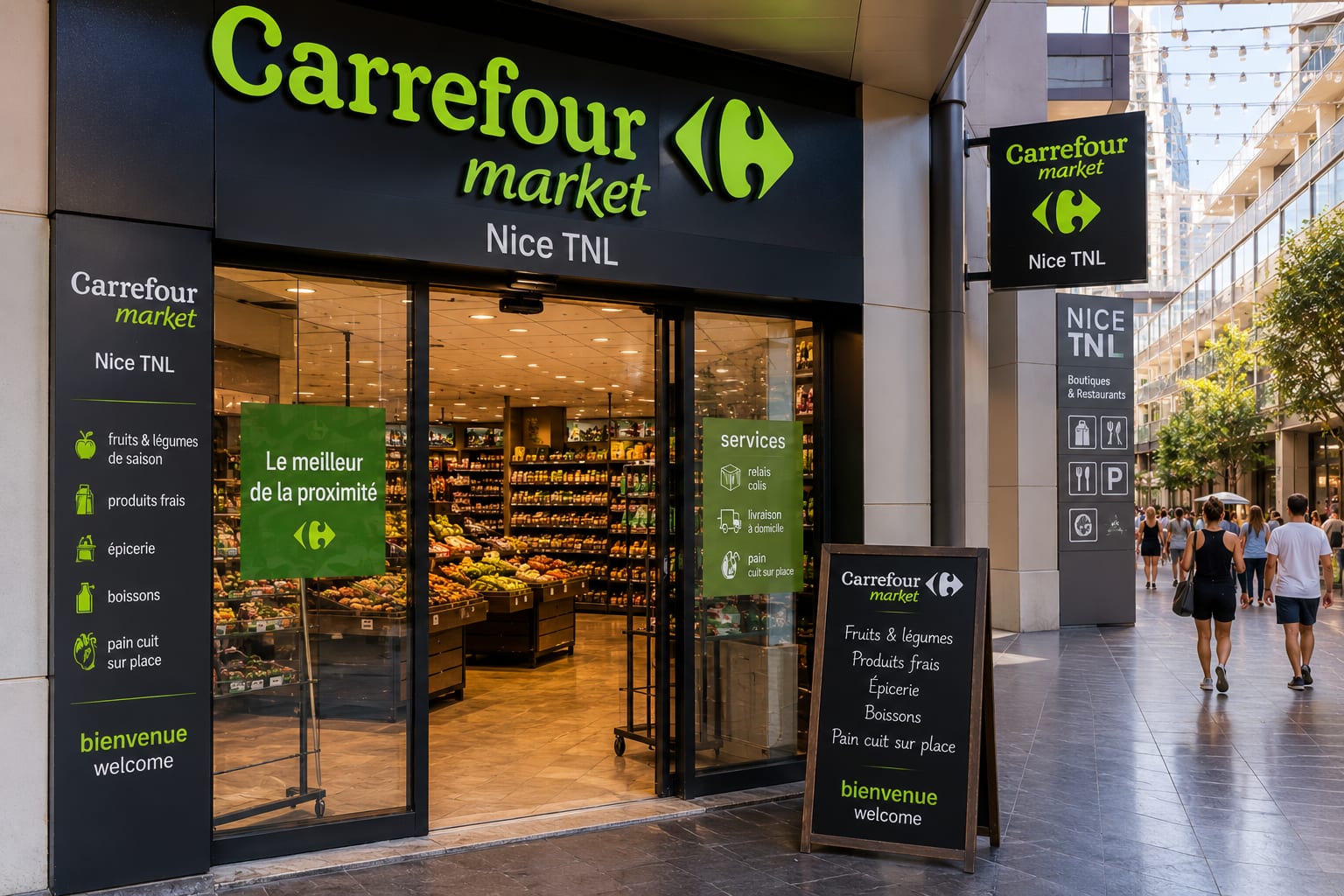 Illustration of Carrefour Nice TNL