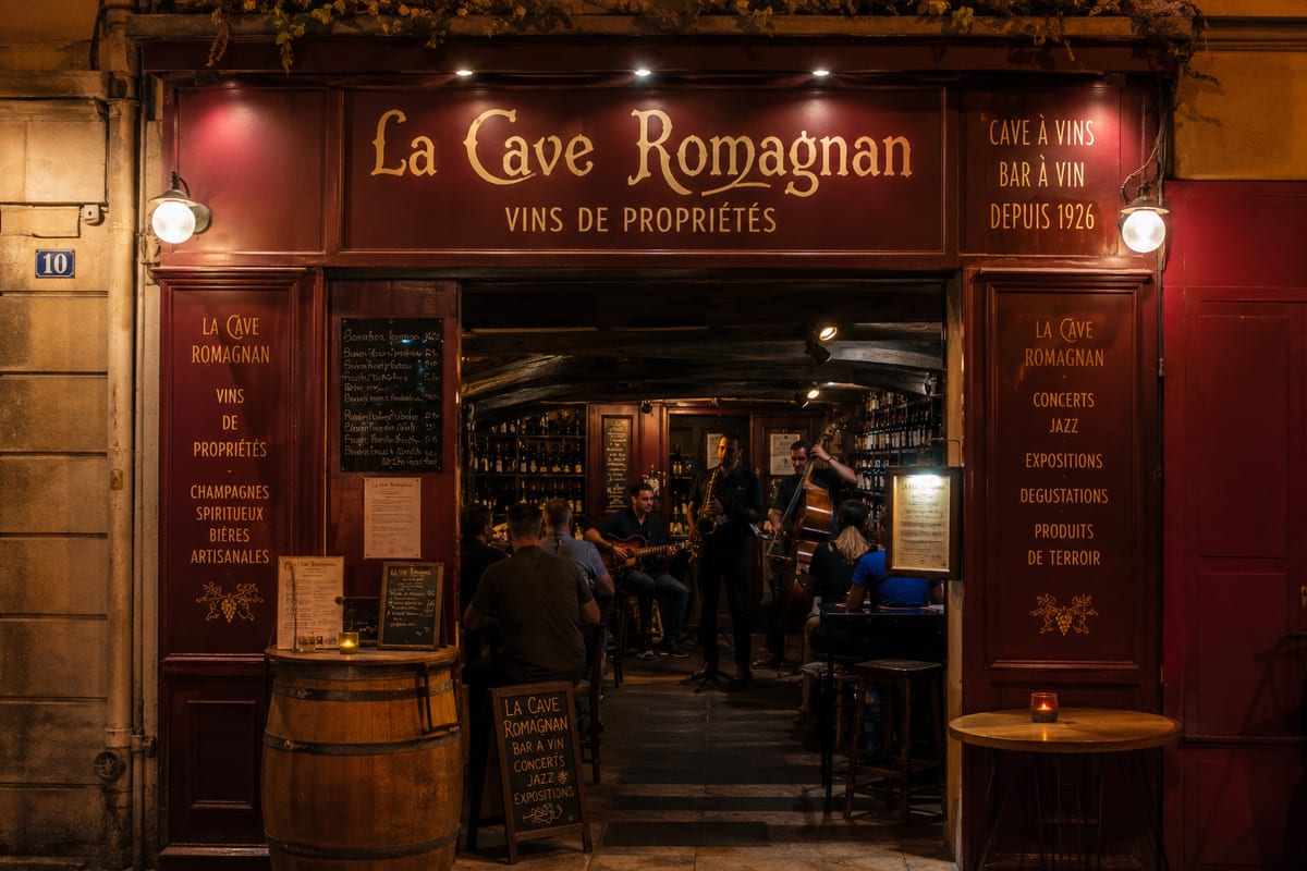 Illustration of La Cave Romagnan in Nice