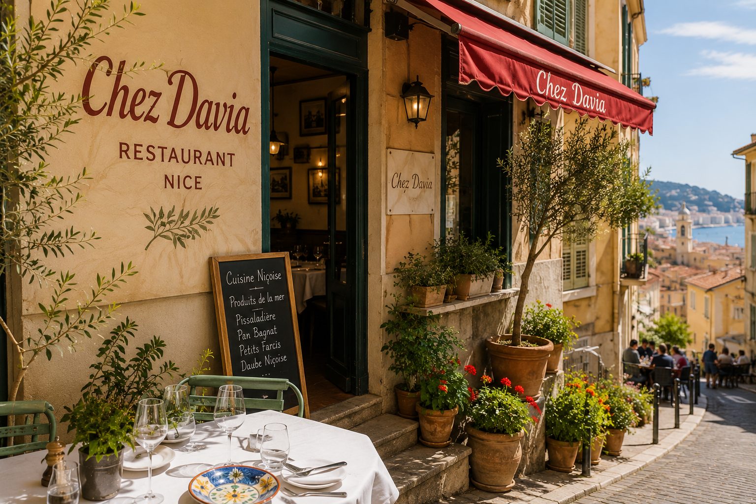 Illustration of Chez Davia in Nice