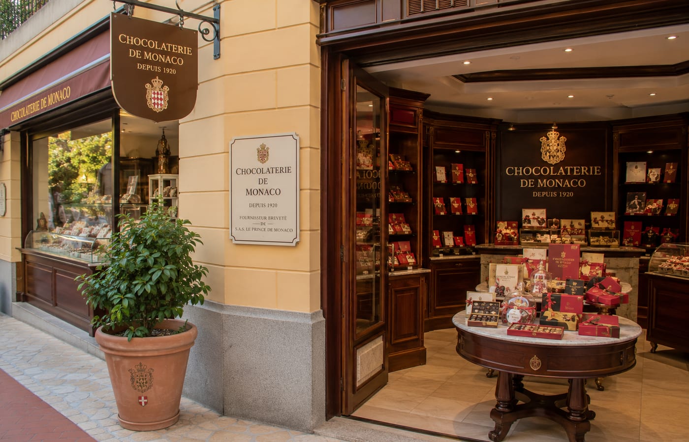 Illustration of Chocolaterie de Monaco