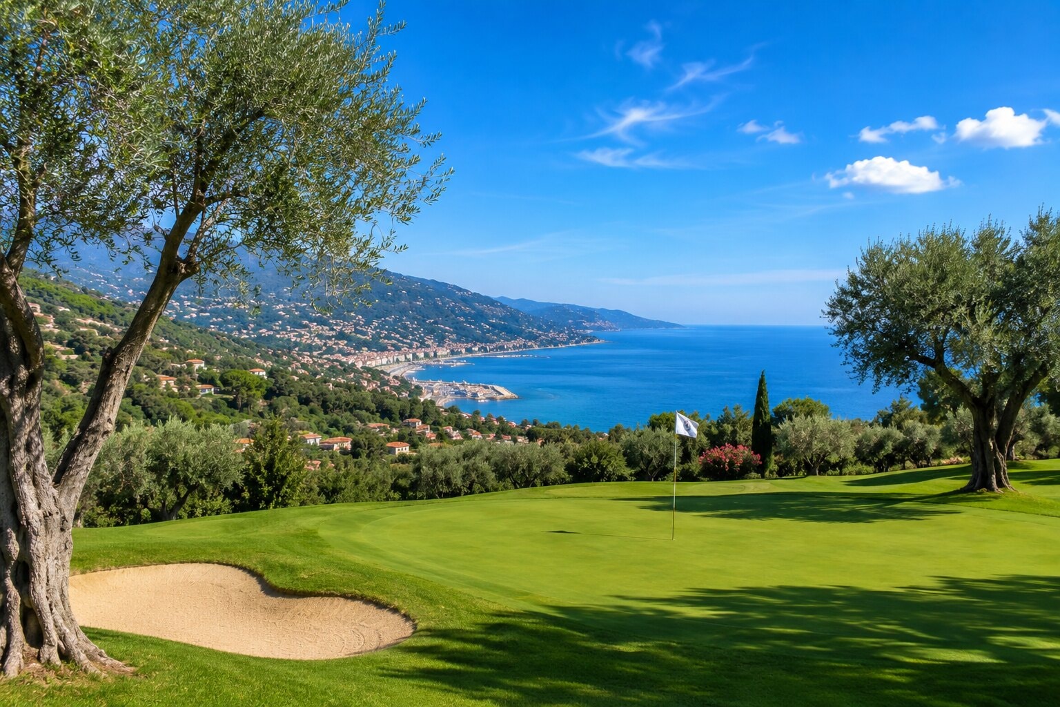 Illustration of Circolo Golf degli Ulivi in Sanremo