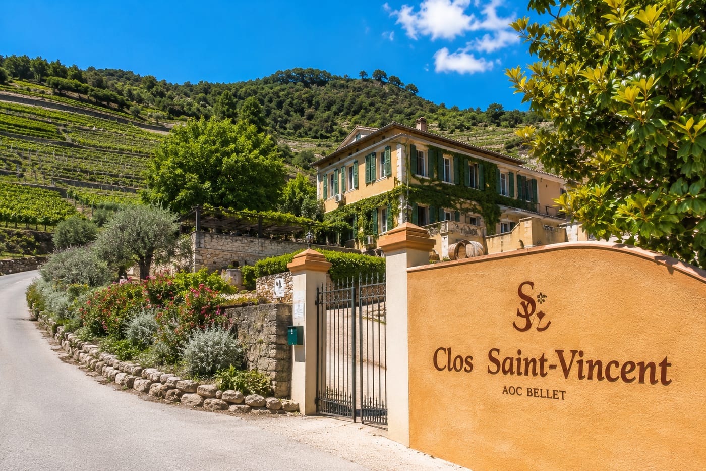Illustration of Clos Saint-Vincent in Bellet
