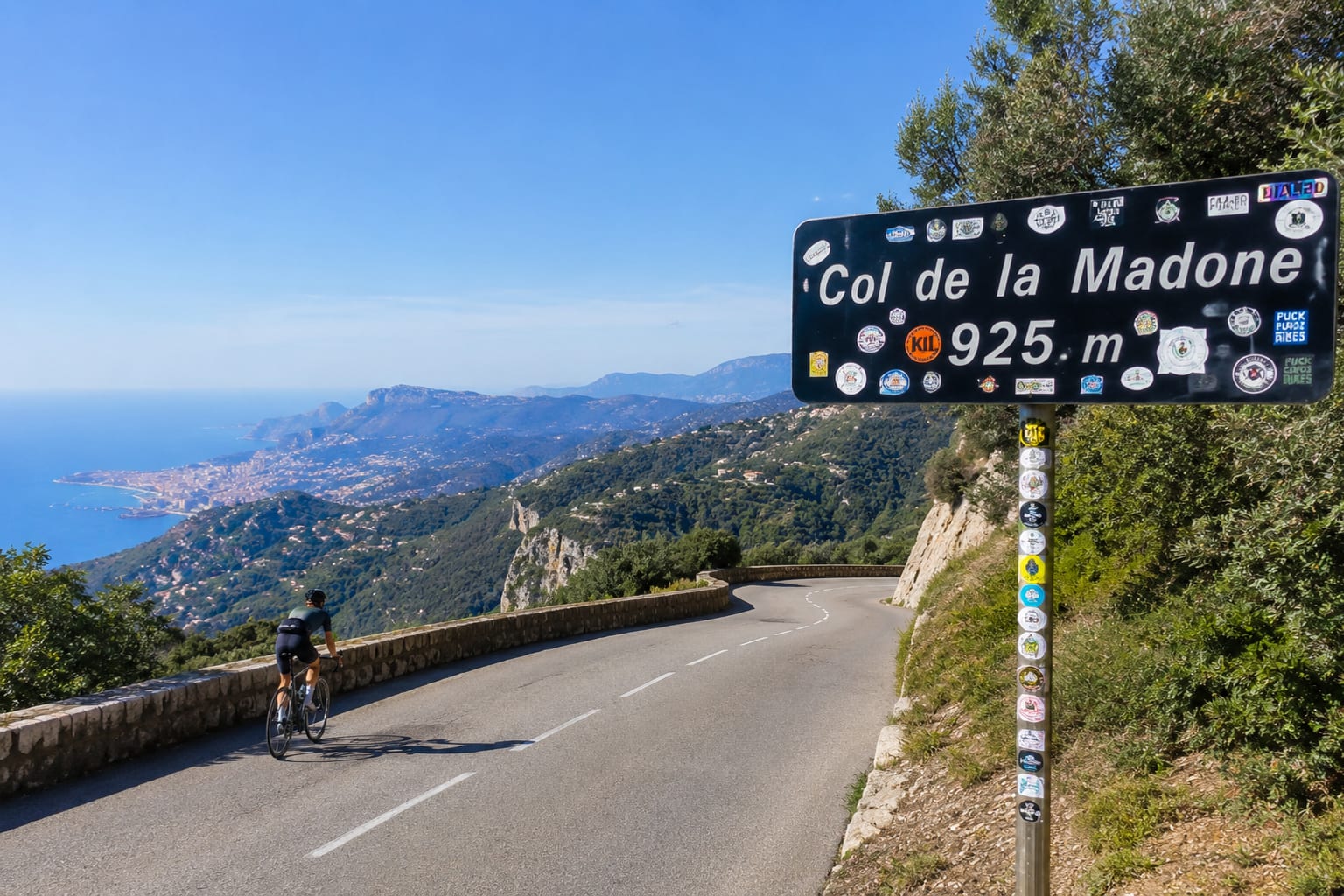 Illustration of Col de la Madone
