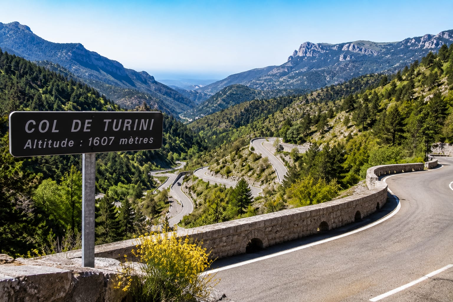 Illustration of Col de Turini in the Alpes-Maritimes