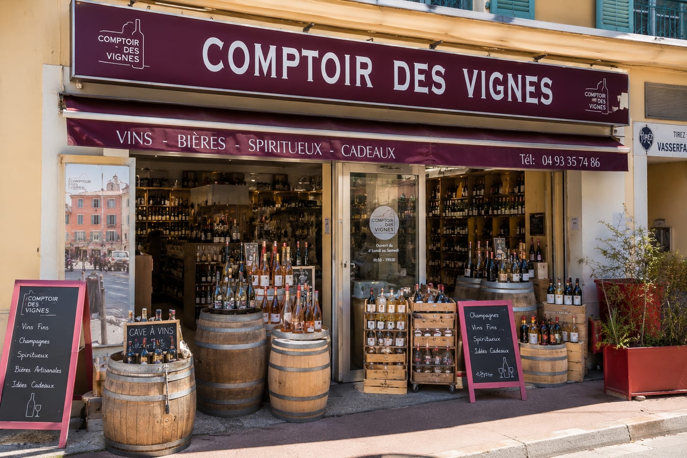 Illustration of Comptoir des Vignes Menton