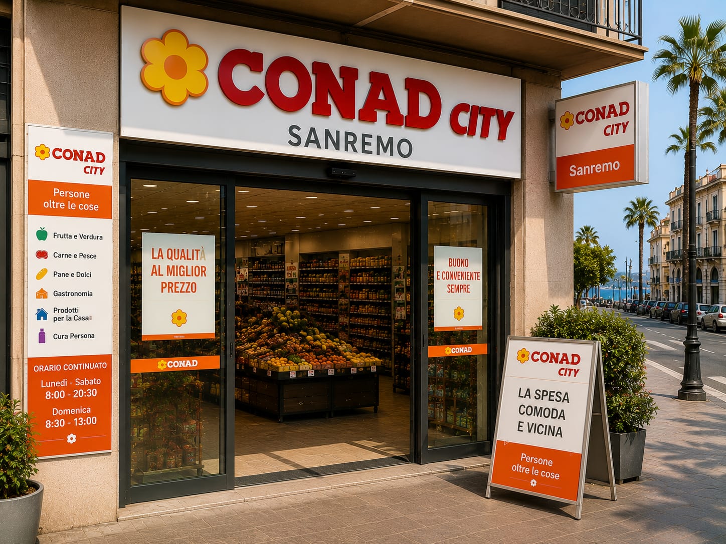 Illustration of Conad City Sanremo