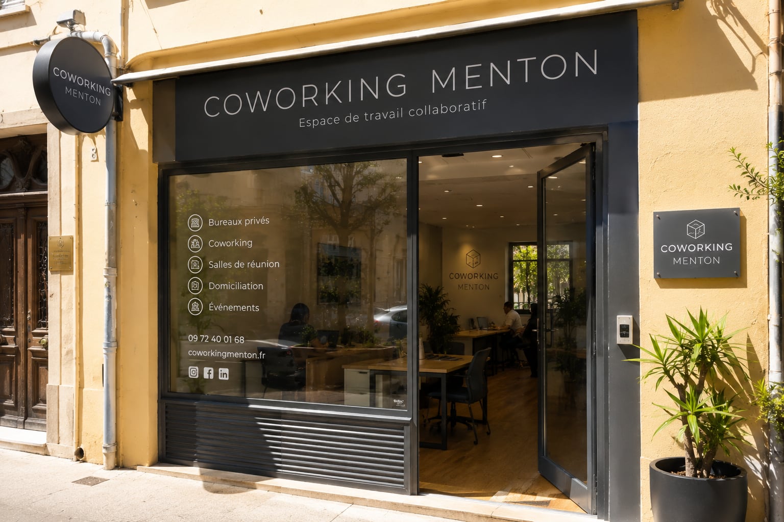Coworking Menton workspace
