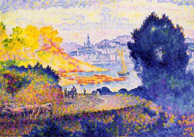 Henri-Edmond Cross, View of Menton