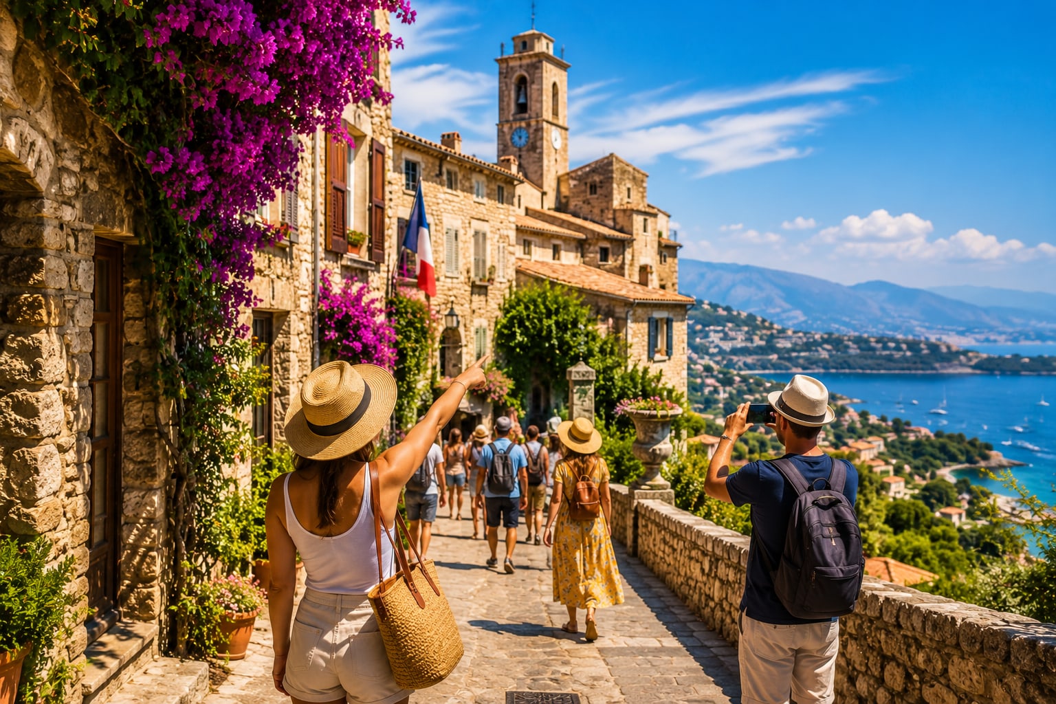 Illustration of Riviera day trips from Menton