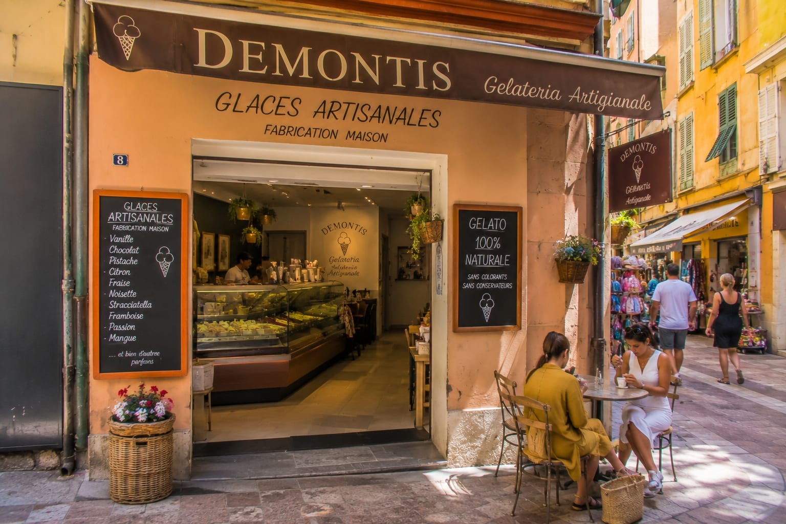 Illustration of Demontis Gelateria Artigianale in Menton