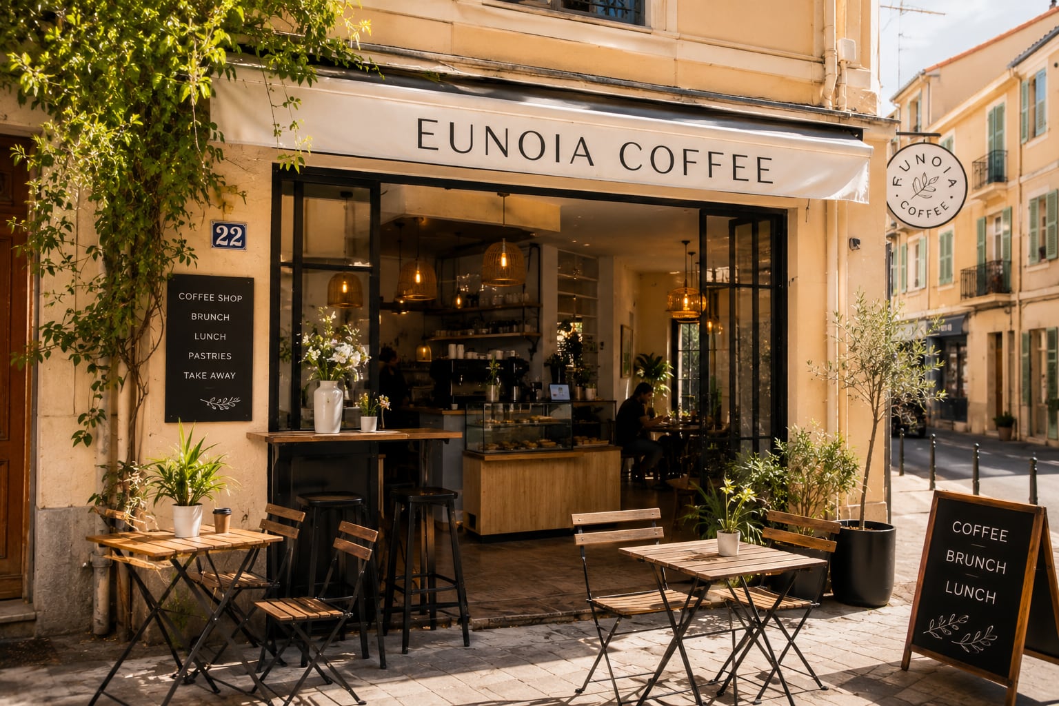 Eunoia Coffee at Port de Garavan