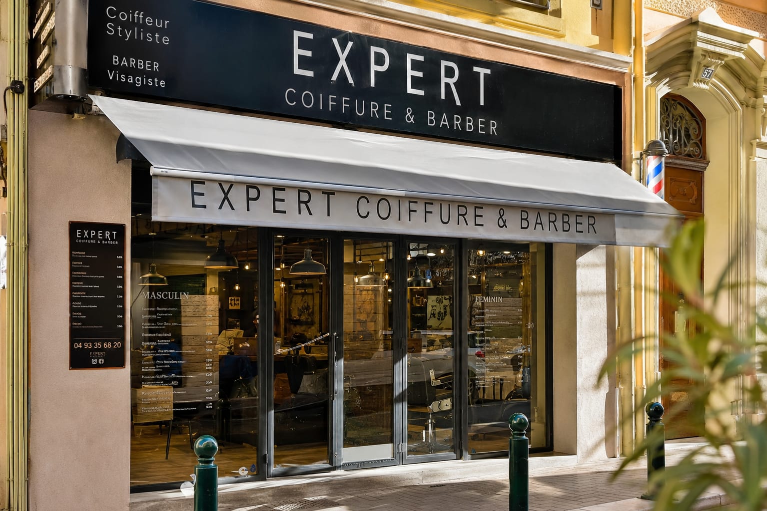 Illustration of Expert Coiffure & Barber in Menton