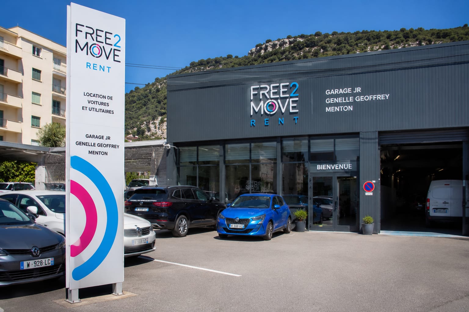 Illustration of Free2Move Rent Menton