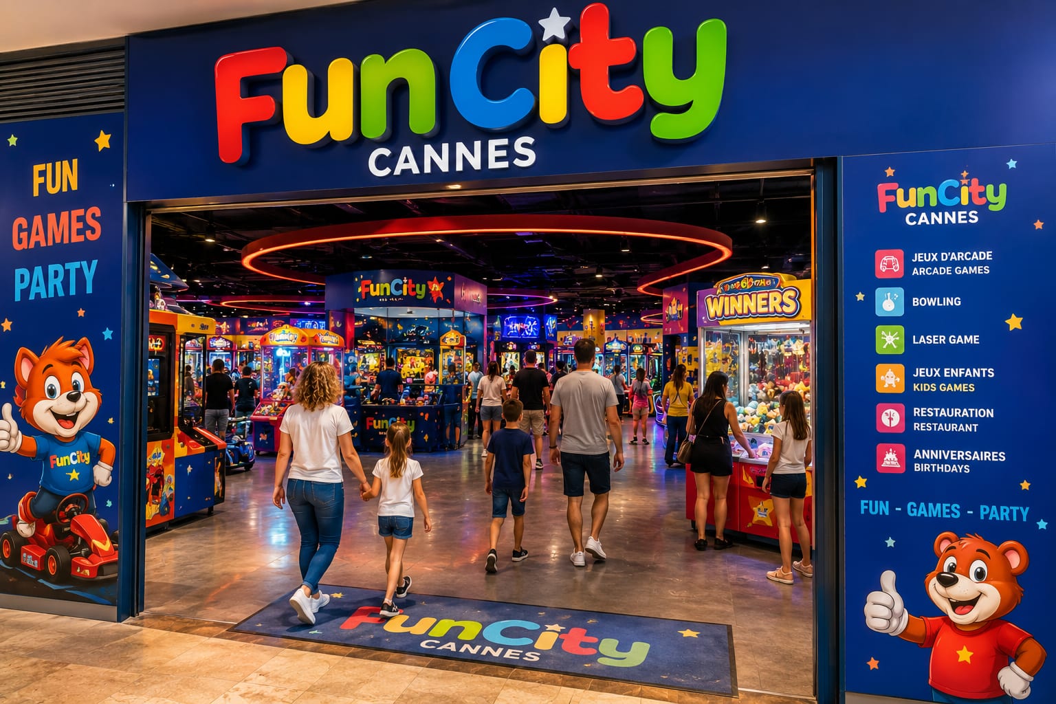 Illustration of Fun City Cannes