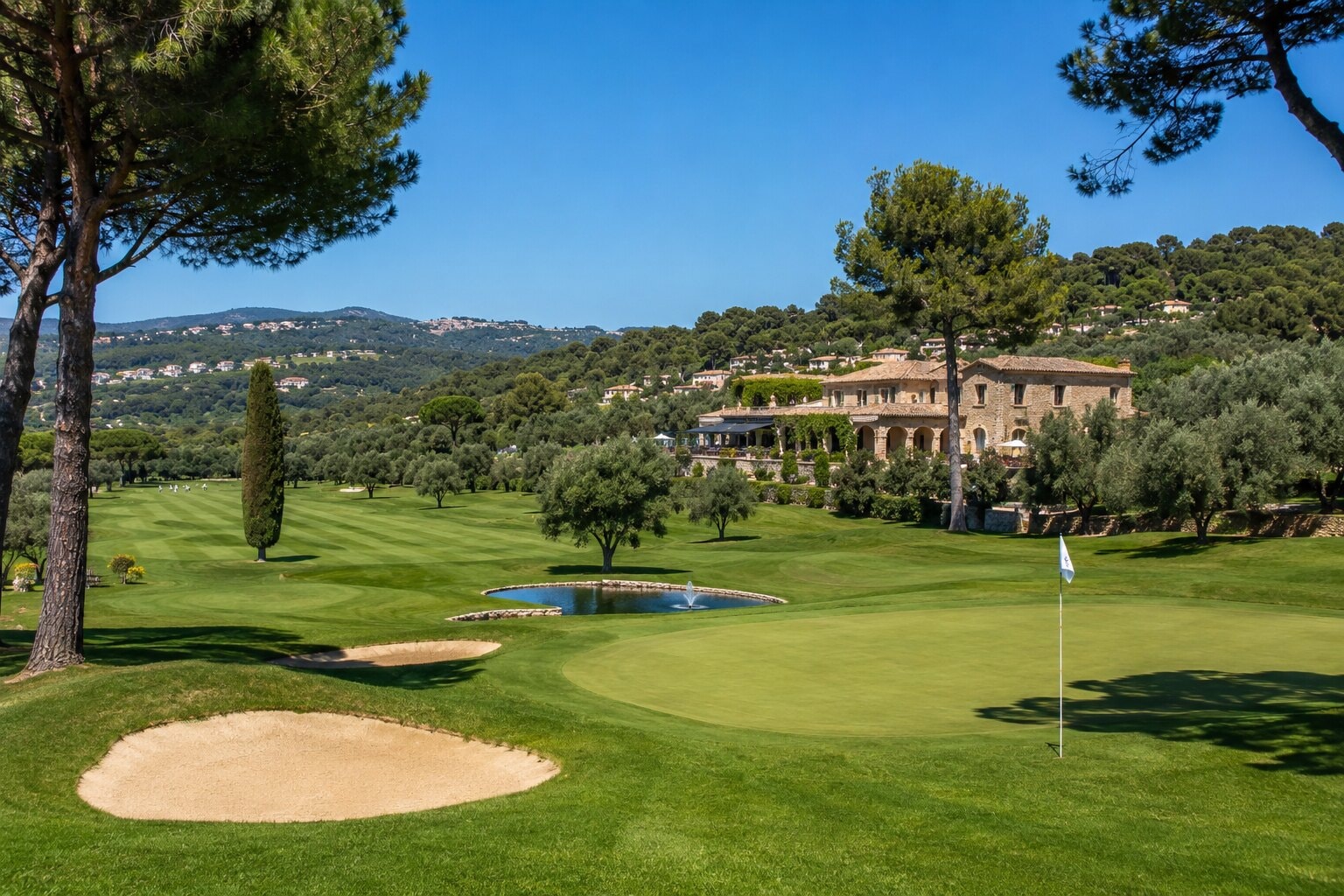 Illustration of Golf de Biot and La Bastide du Roy