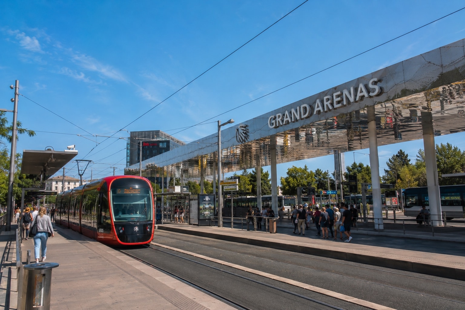 Illustration of Grand Arenas in Nice