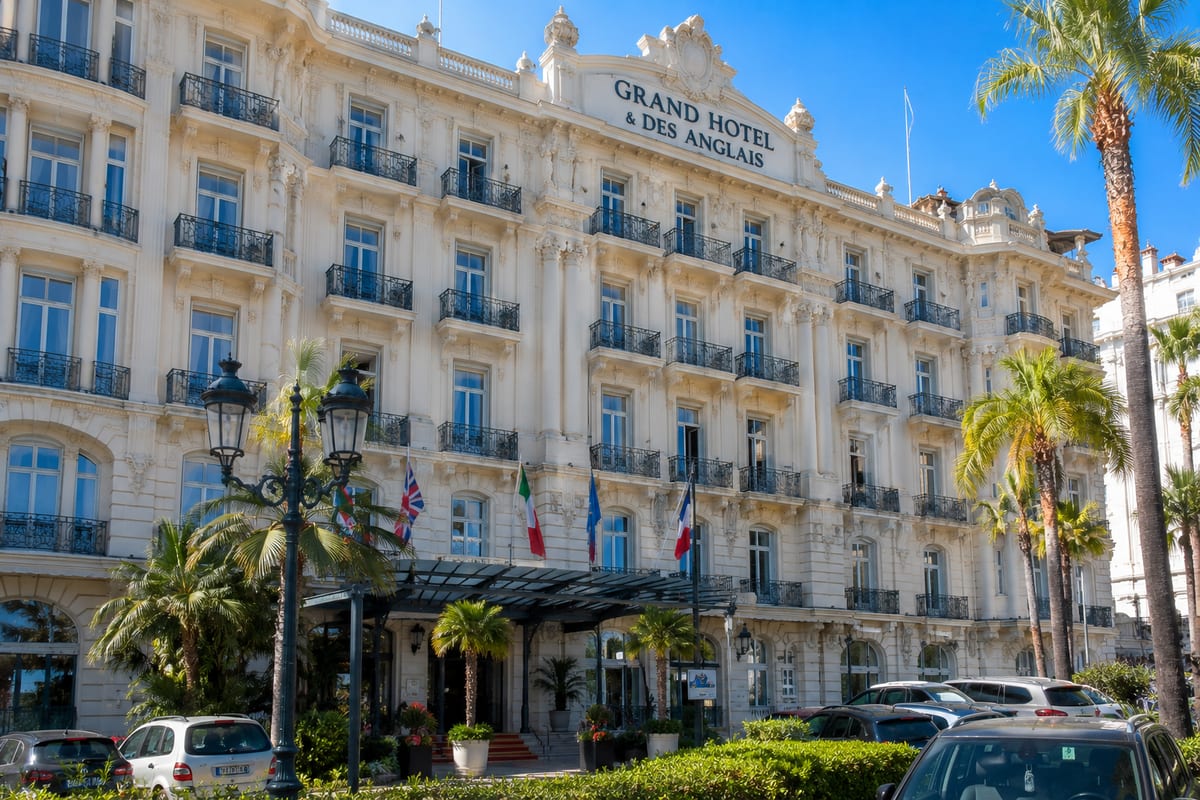 Illustration of Grand Hotel & Des Anglais in Sanremo