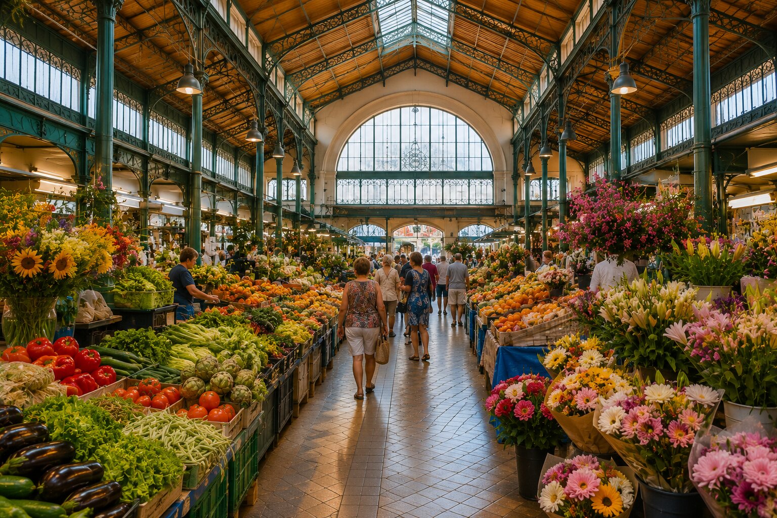 Illustration of Halles du Marché in Menton