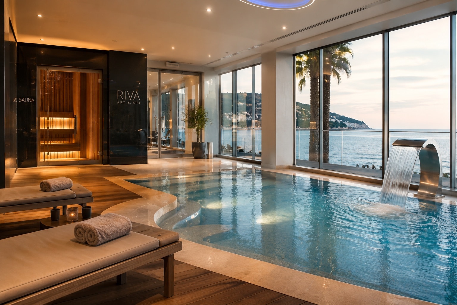 Illustration of Hotel Riva Art & Spa in Menton