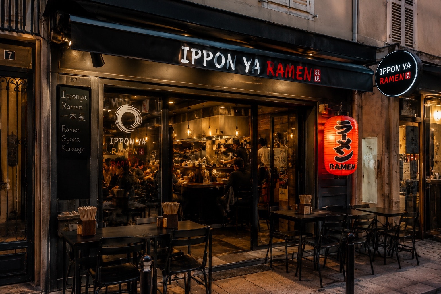 Illustration of IPPON YA RAMEN in Nice