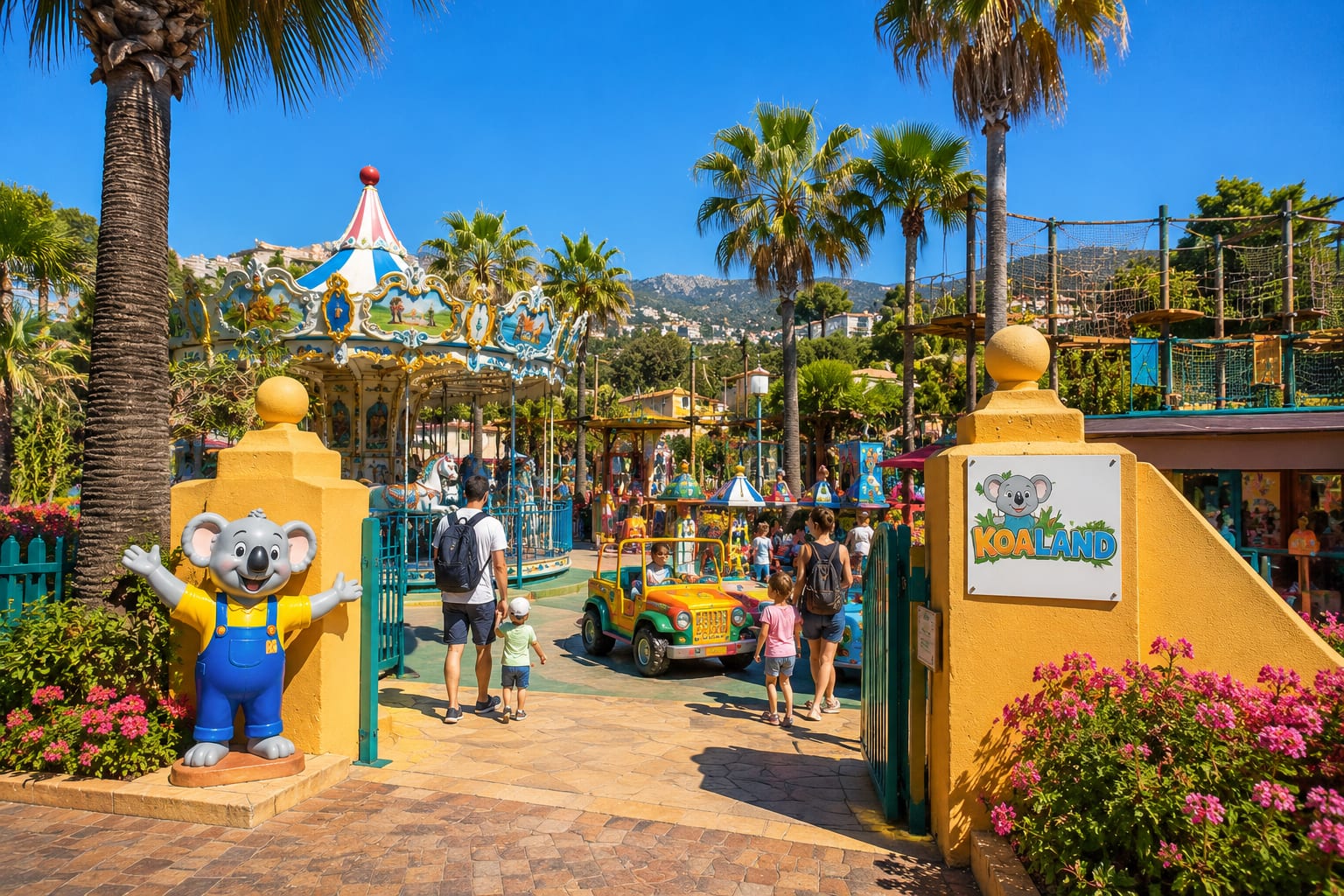 Illustration of Koaland in Menton