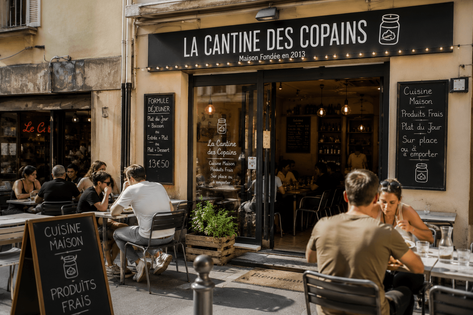Illustration of La Cantine des Copains