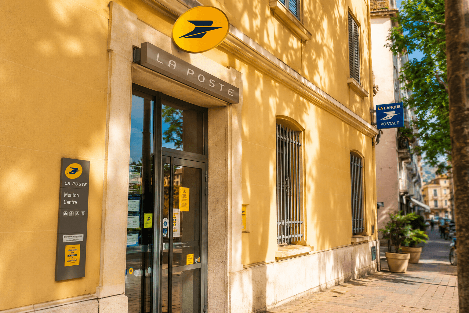 Illustration of La Poste Menton Centre