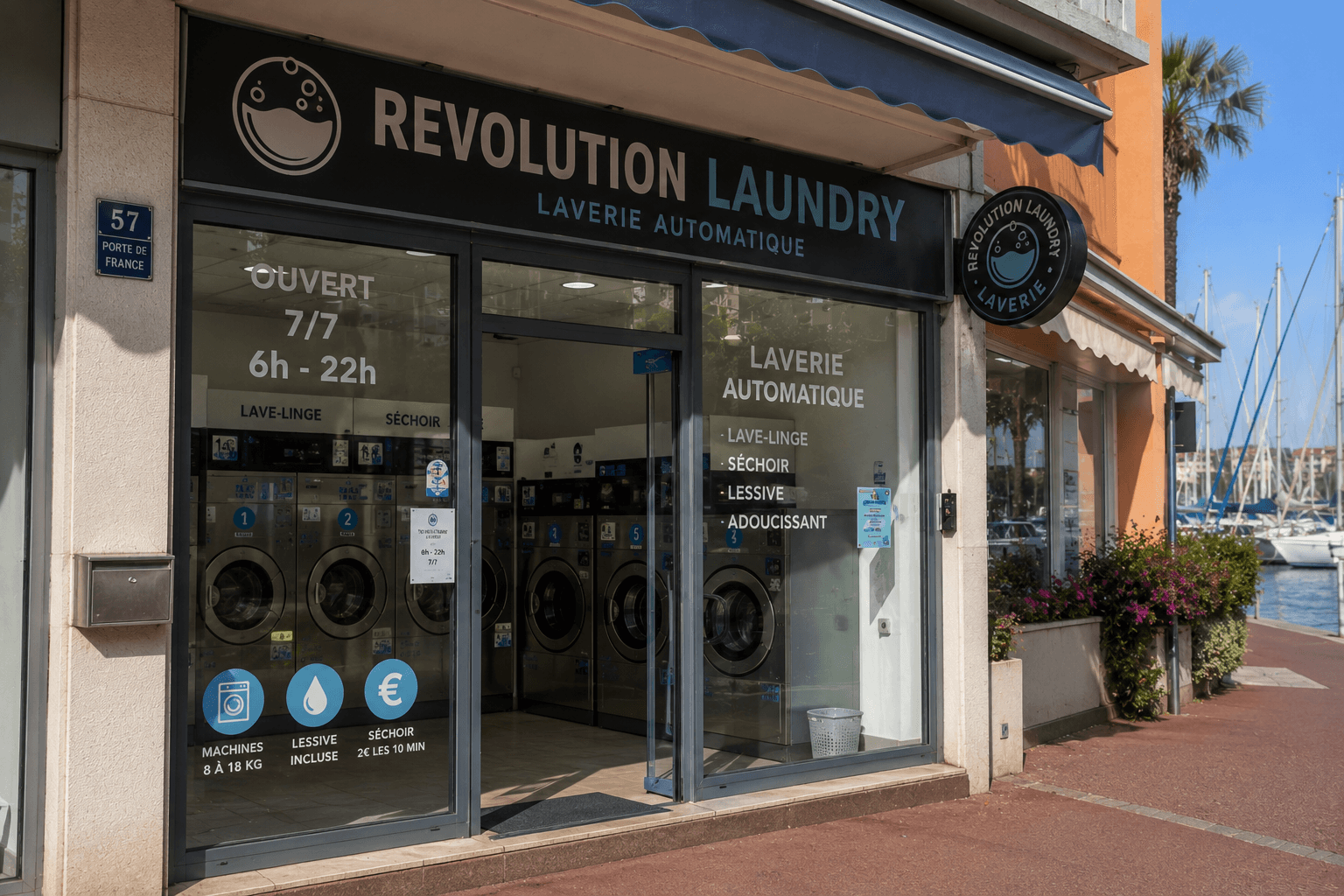 Ілюстрація Laverie Revolution Laundry