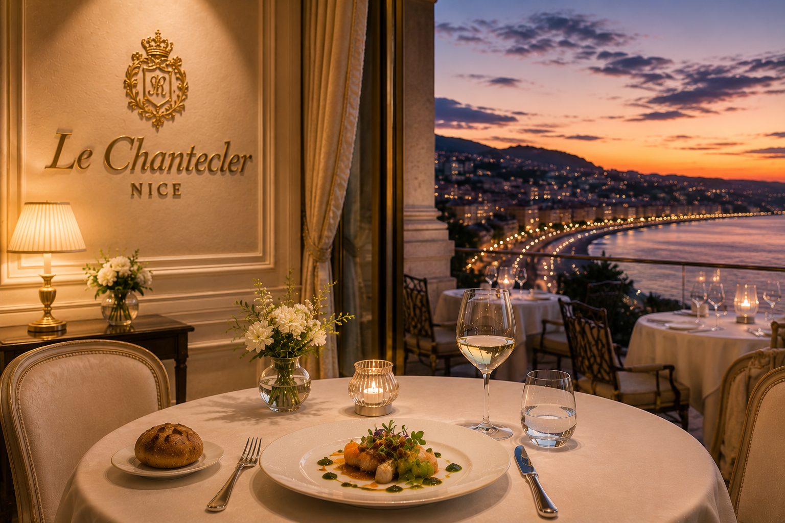 Illustration of Le Chantecler in Nice