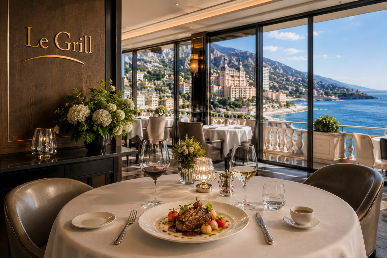 Illustration of Le Grill in Monaco